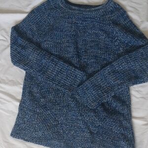 Women's Blue Knit Sweater